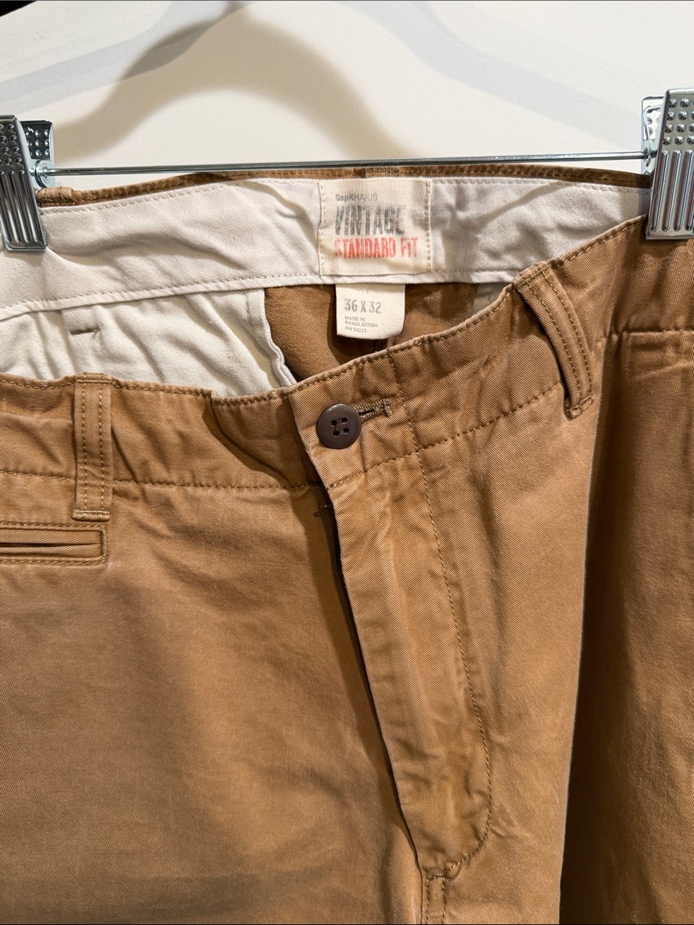 Gap Vintage Men’s Chino Pants - Tan 36x32